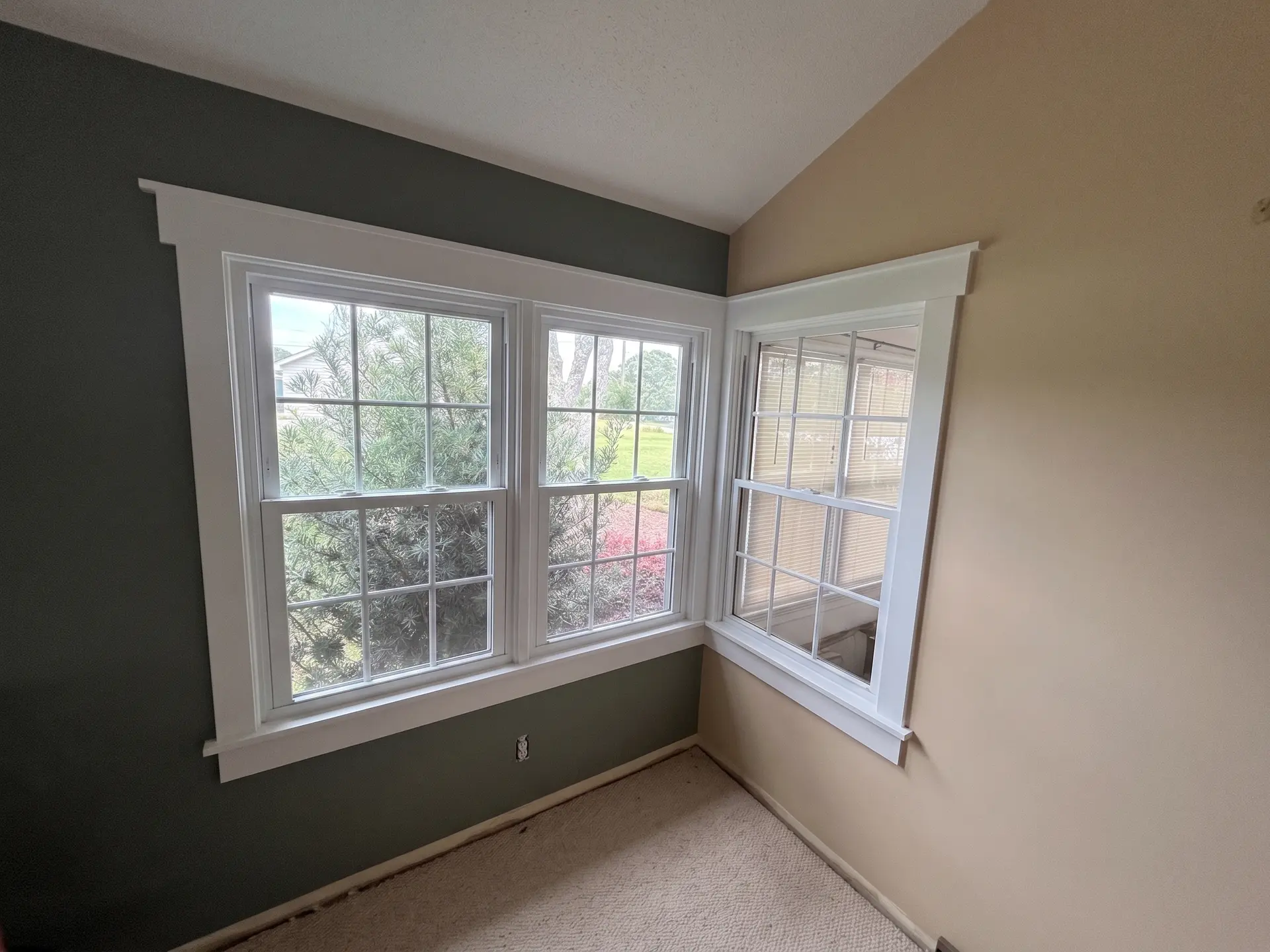 Interior painting and window trim work by Complete Handy Solutions